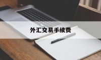 外汇交易手续费(外汇交易手续费一览表)